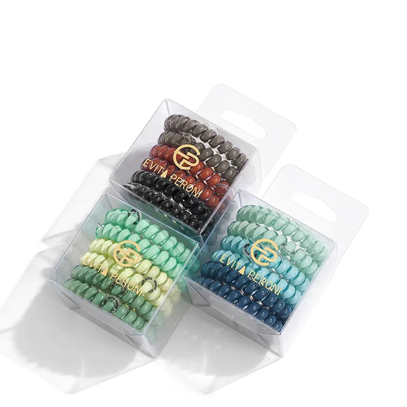 Zephyrine Jelly Pony Elastic Ponytail Holder (6 pcs) - EVITA PERONI OFFICIAL