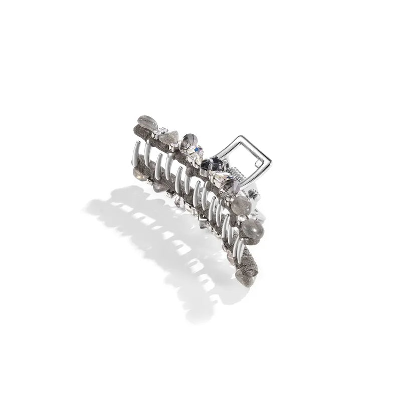 Seraphina Moonstone Medium Hair Claw - EVITA PERONI OFFICIAL