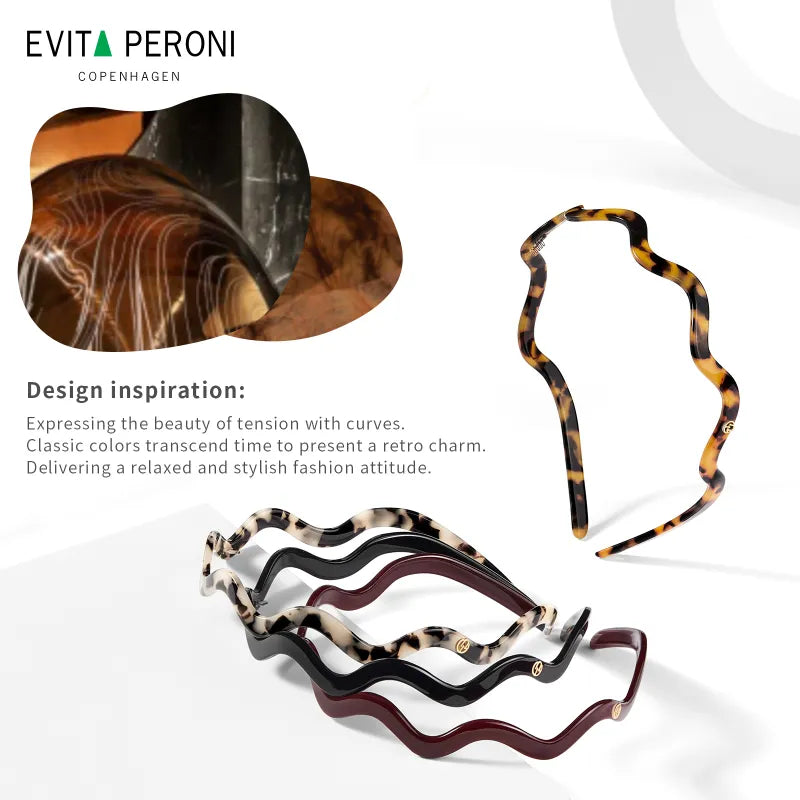 Yara Wavy Headband - EVITA PERONI OFFICIAL