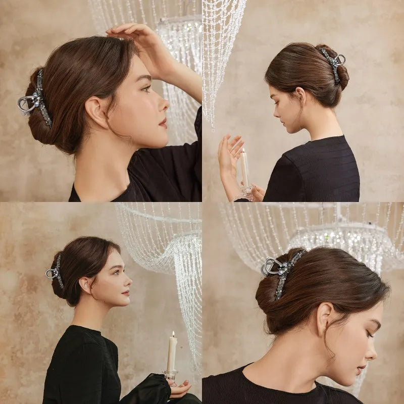 Seraphina Moonstone XL Hair Claw - EVITA PERONI OFFICIAL