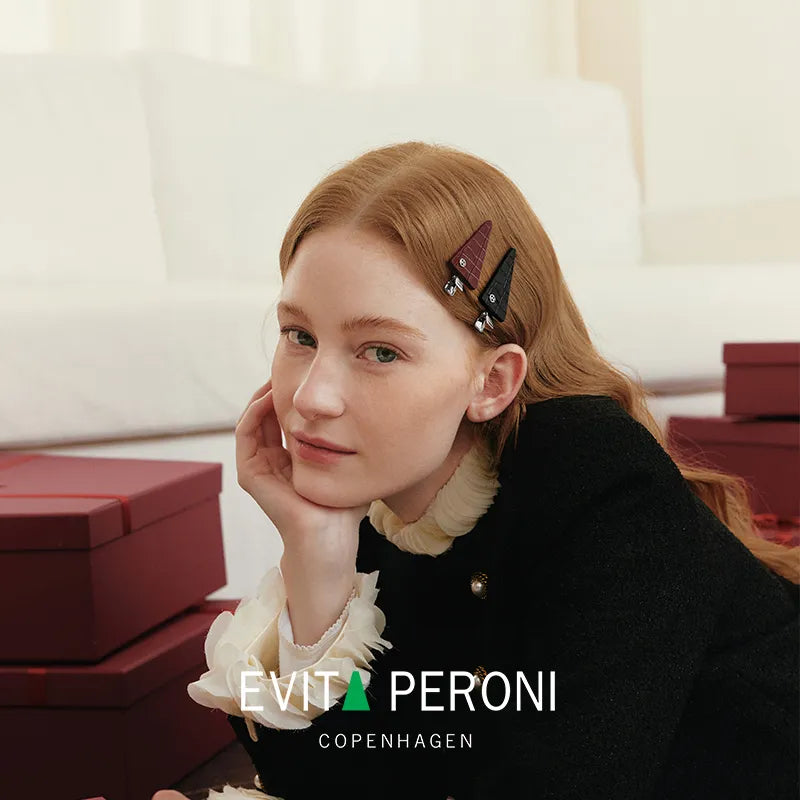 Theodora Cowhide Pelican Clip - EVITA PERONI OFFICIAL