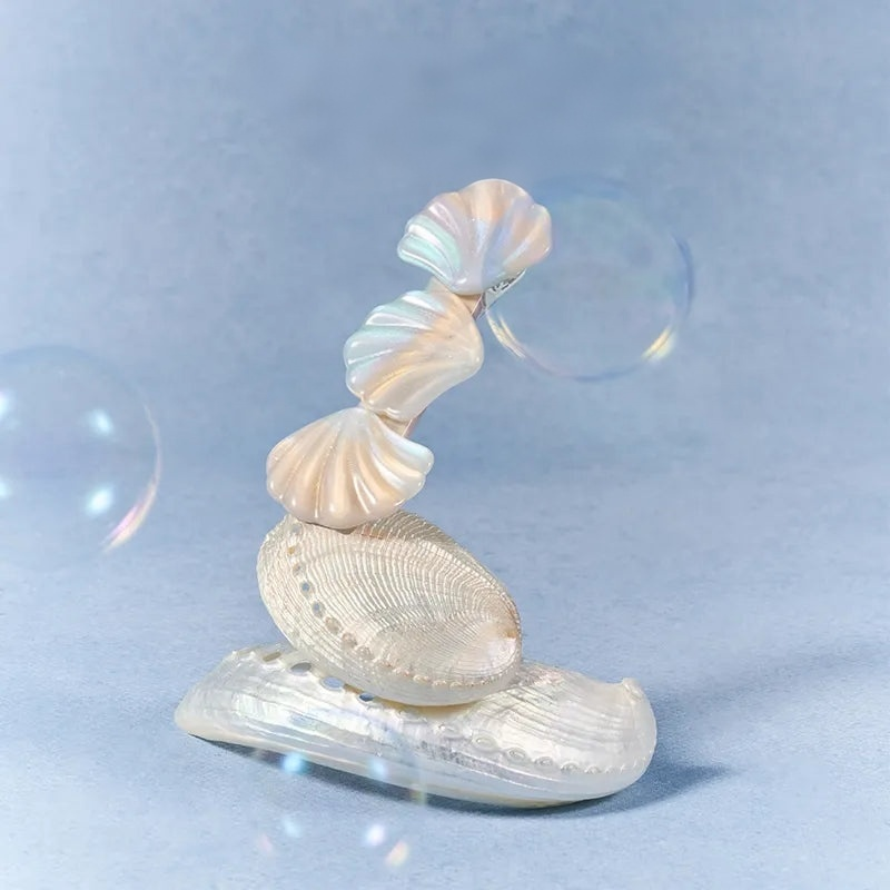 Seashell Zoey Pelican Clip - EVITA PERONI OFFICIAL