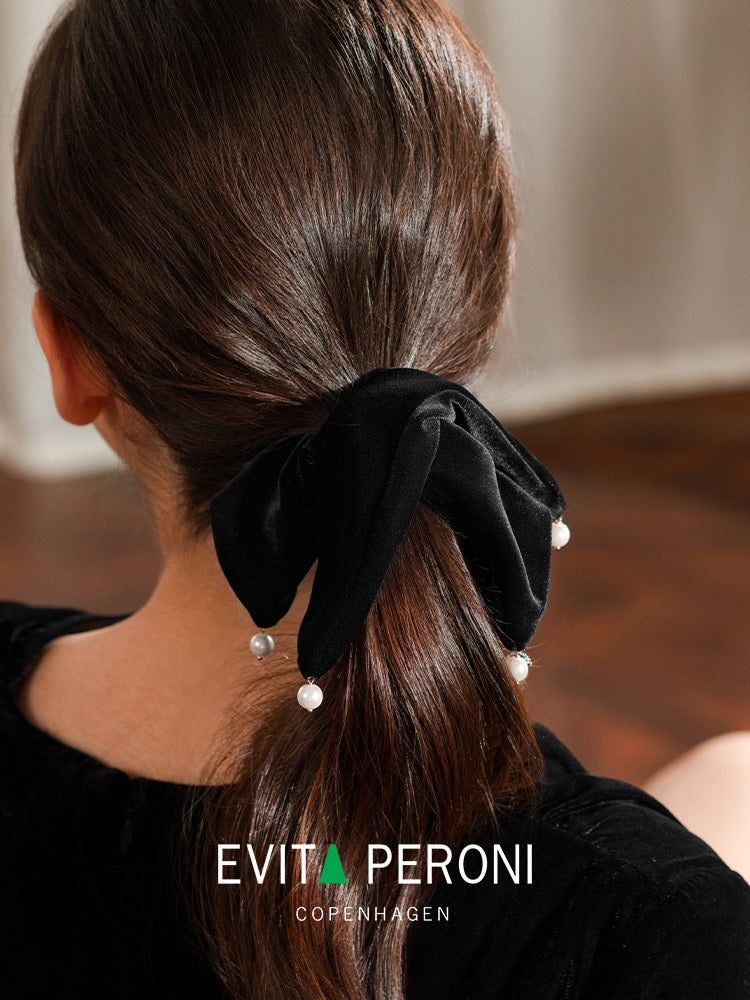 Cody Large Velvet Scrunchies - EVITA PERONI OFFICIAL