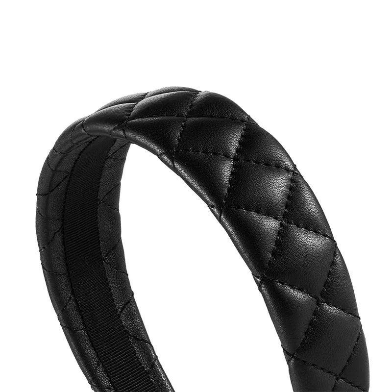 Beatrice Lambskin Wide Headband - EVITA PERONI OFFICIAL