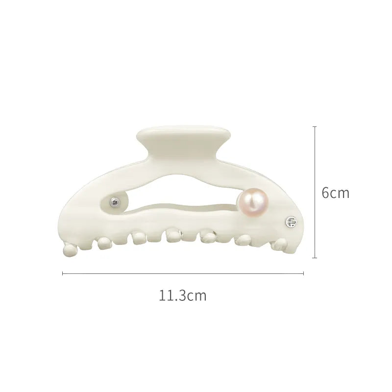 Alexandra Pearl XL Hair Claw - EVITA PERONI OFFICIAL