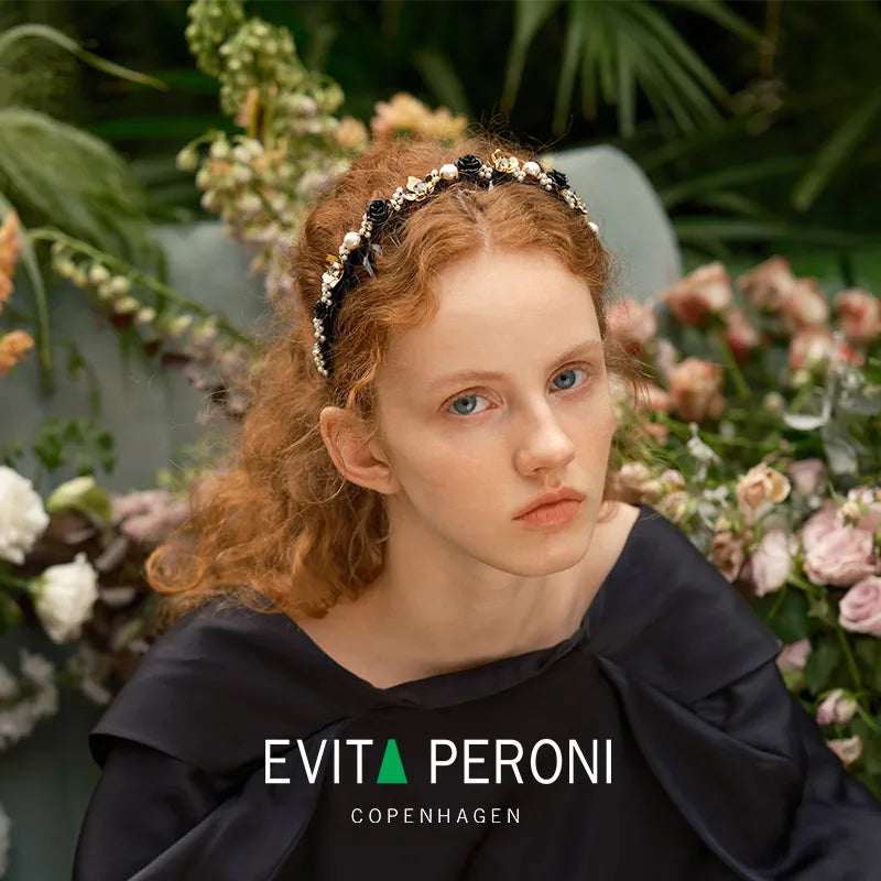 Candice Tiara Crown Headband - EVITA PERONI OFFICIAL