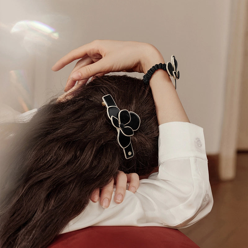 Aranya Flower Large Barrettes - EVITA PERONI OFFICIAL