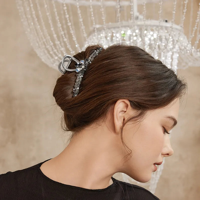 Seraphina Moonstone XL Hair Claw - EVITA PERONI OFFICIAL