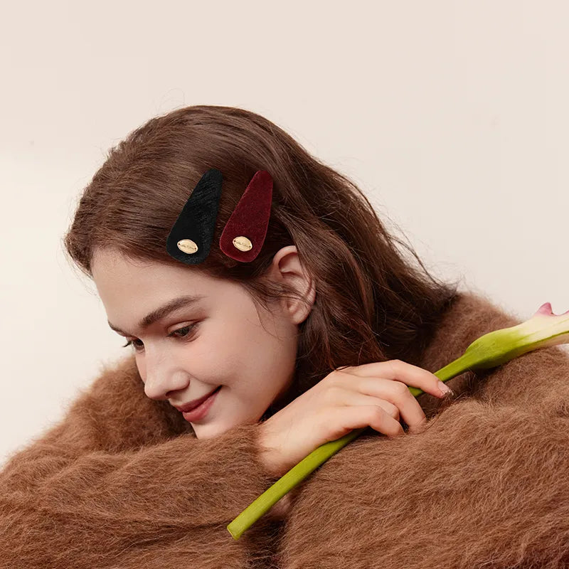 Cassia Velvet Snap Clip - EVITA PERONI OFFICIAL