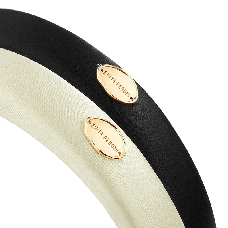 Mina Wide Headband - EVITA PERONI OFFICIAL