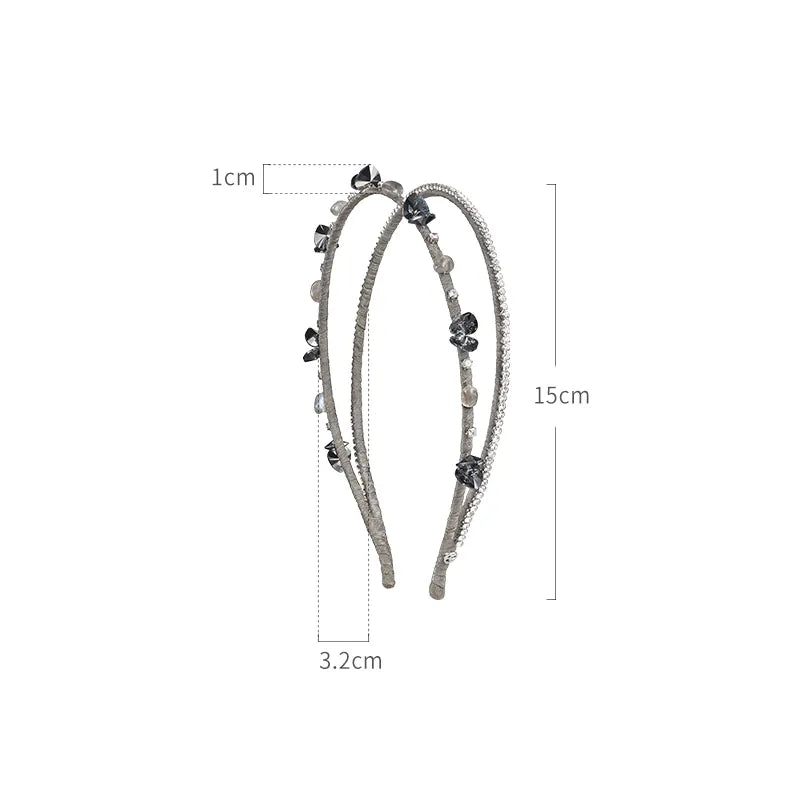 Seraphina Moonstone Double Headband - EVITA PERONI OFFICIAL