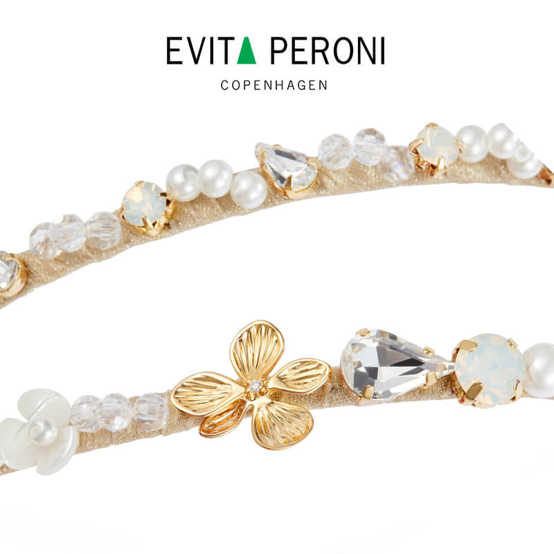 Flora Double Headband - EVITA PERONI OFFICIAL