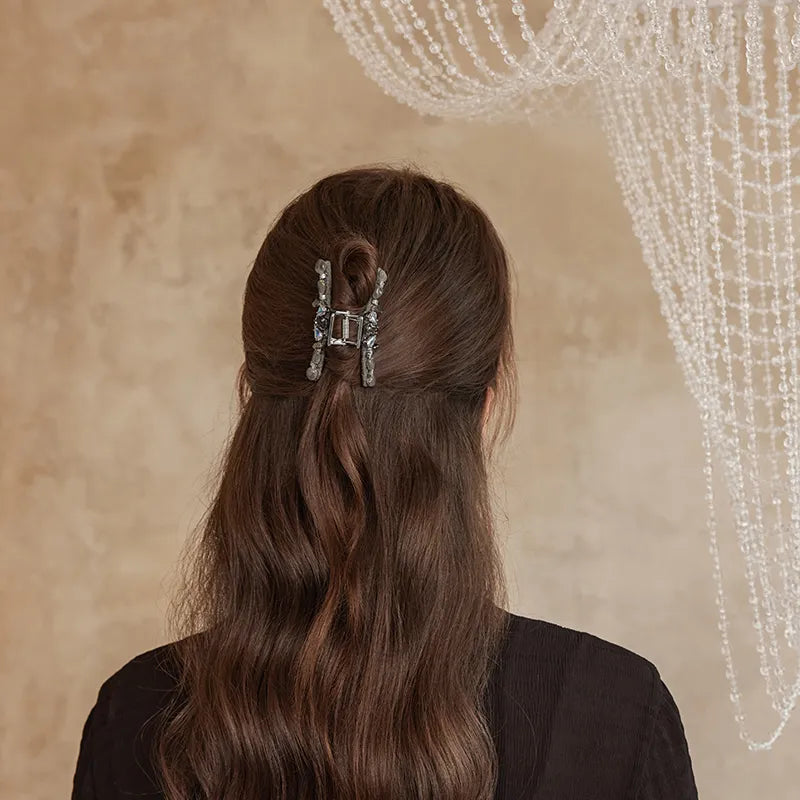 Seraphina Moonstone Medium Hair Claw - EVITA PERONI OFFICIAL