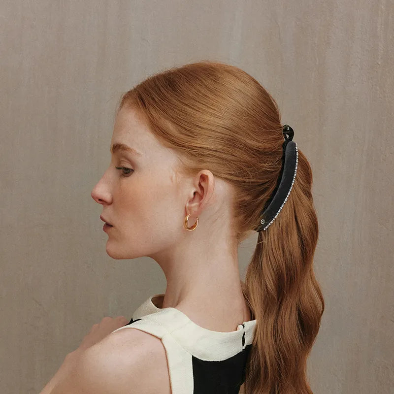 Eileen Diamond Chain Banana Clip - EVITA PERONI OFFICIAL