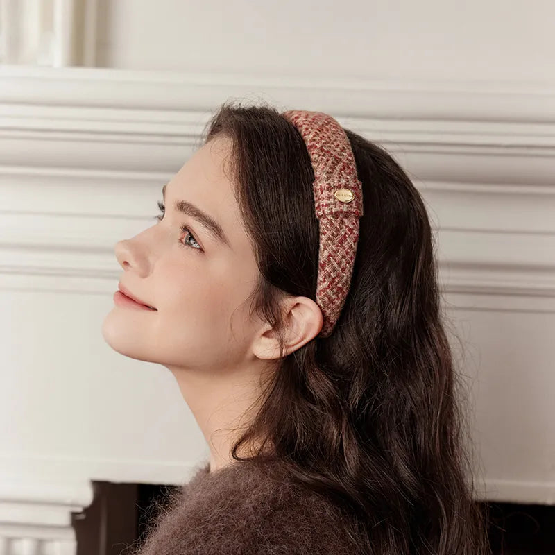 Colin Cashmere Wide Headband - EVITA PERONI OFFICIAL