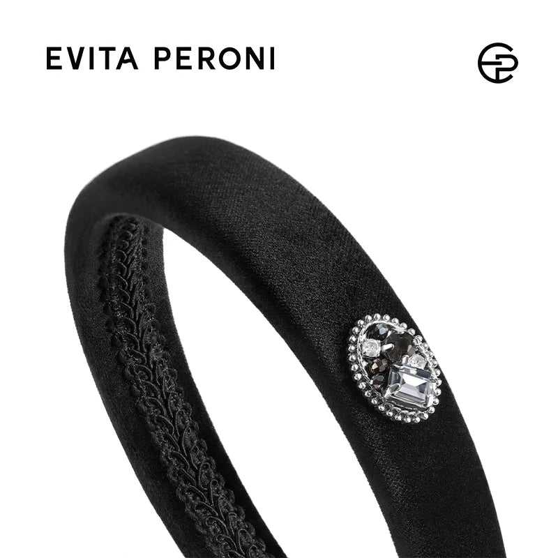 Joanne Velvet Padded Headband - EVITA PERONI OFFICIAL