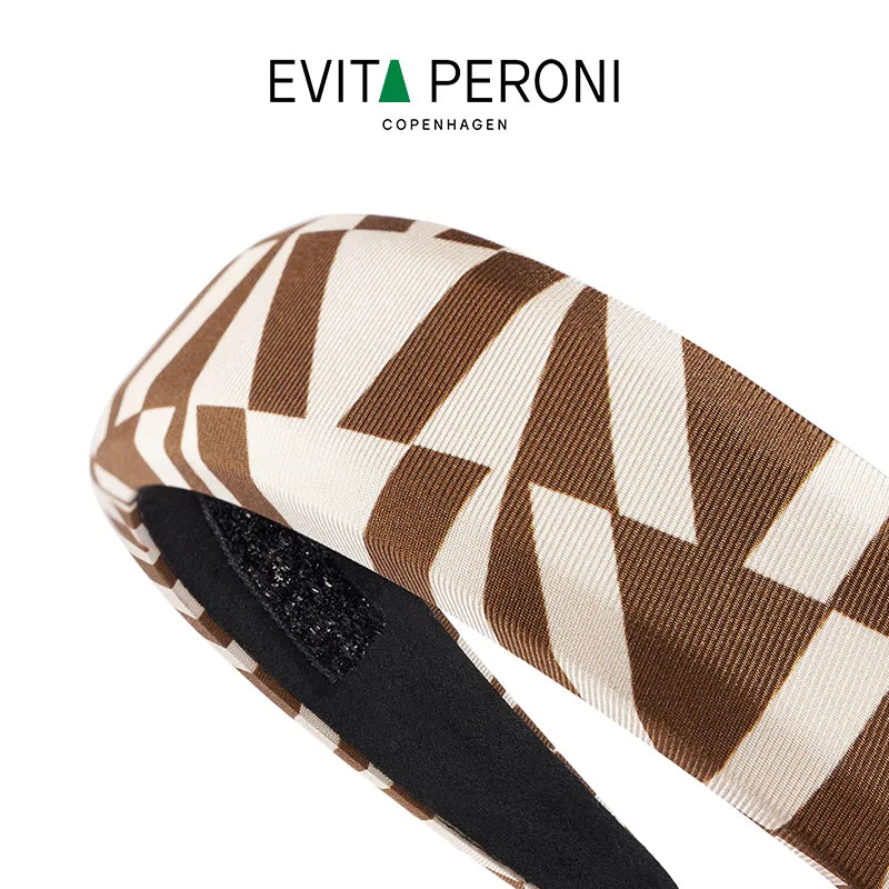 Mulberry Silk Julia Wide Headband - EVITA PERONI OFFICIAL