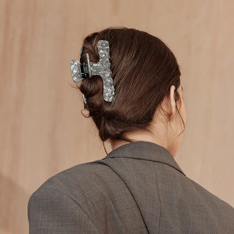 Grey Style Freya XL Hair Claw - EVITA PERONI OFFICIAL