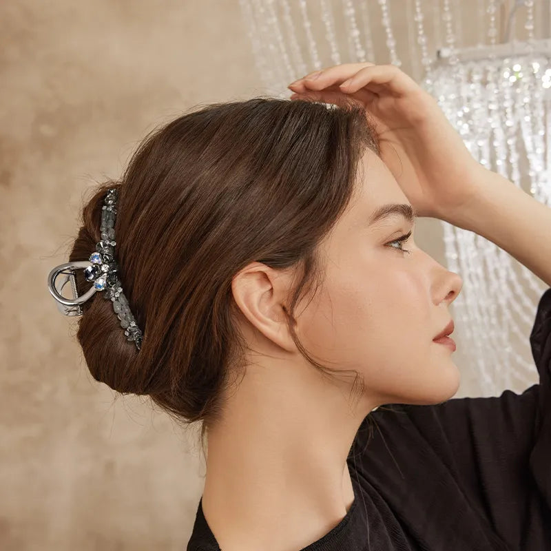 Seraphina Moonstone XL Hair Claw - EVITA PERONI OFFICIAL