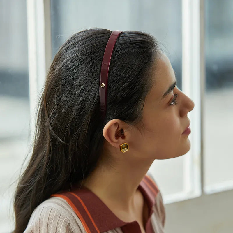 Caroline Acetate U-shaped Glasses Headband - EVITA PERONI OFFICIAL