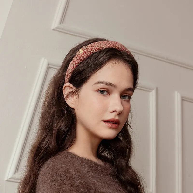 Colin Cashmere Wide Headband - EVITA PERONI OFFICIAL