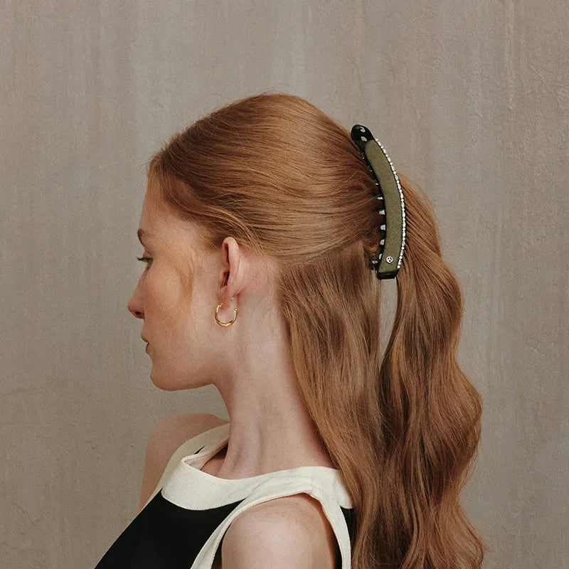 Eileen Diamond Chain Banana Clip - EVITA PERONI OFFICIAL