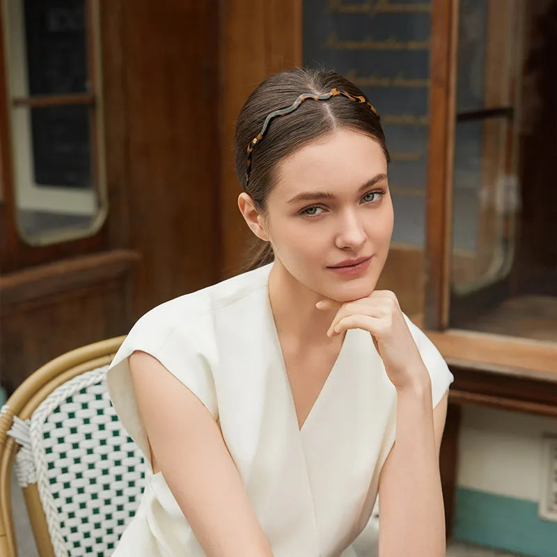 Yara Wavy Headband - EVITA PERONI OFFICIAL