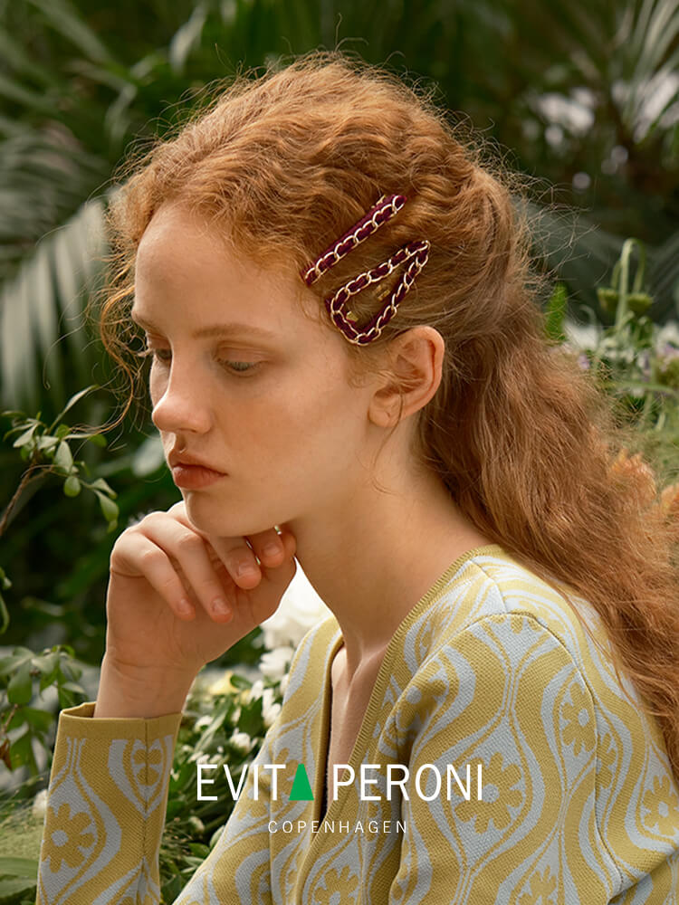 Victoria Medium Barrettes - EVITA PERONI OFFICIAL