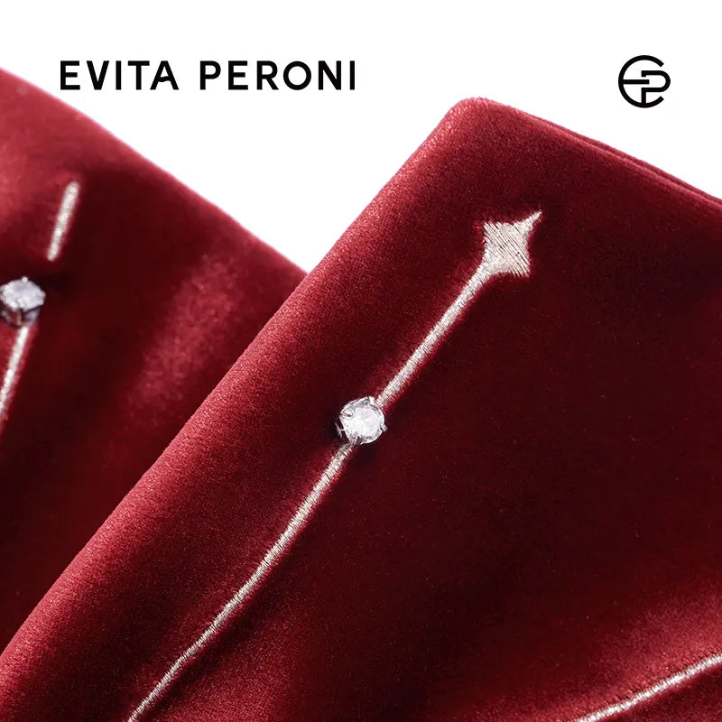Claire Velvet Large Scrunchi - EVITA PERONI OFFICIAL