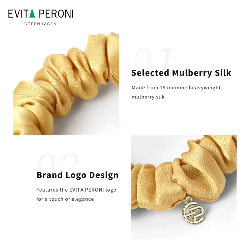 Silvia Silk Small Scrunchies - EVITA PERONI OFFICIAL