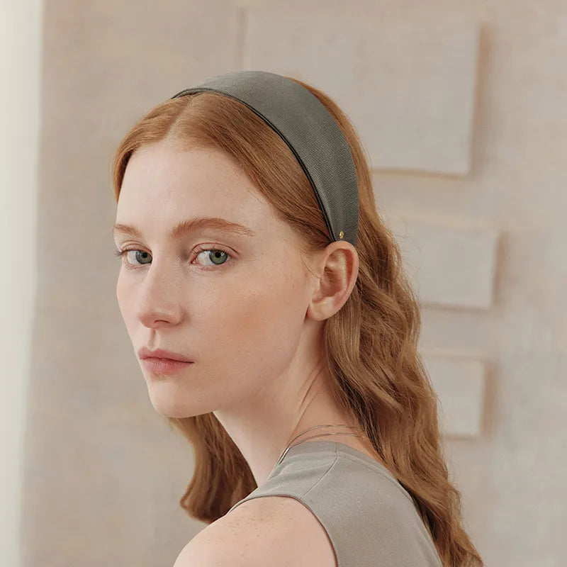 Juniper Foldable Wide Headband - EVITA PERONI OFFICIAL