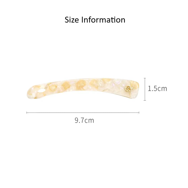 Coral Classic Banana Clip - EVITA PERONI OFFICIAL