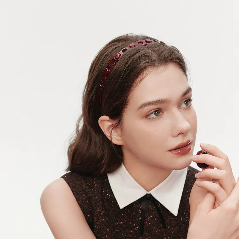 Confita Hollow-out Headband - EVITA PERONI OFFICIAL