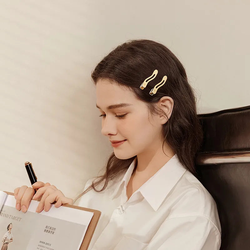 Naomi Metal Pelican Jaw Clip - EVITA PERONI OFFICIAL