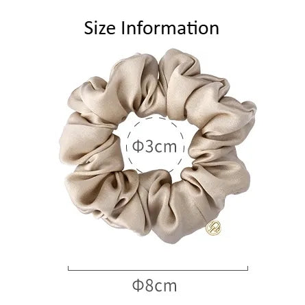 Classic Silk Medium Scrunchies - EVITA PERONI OFFICIAL