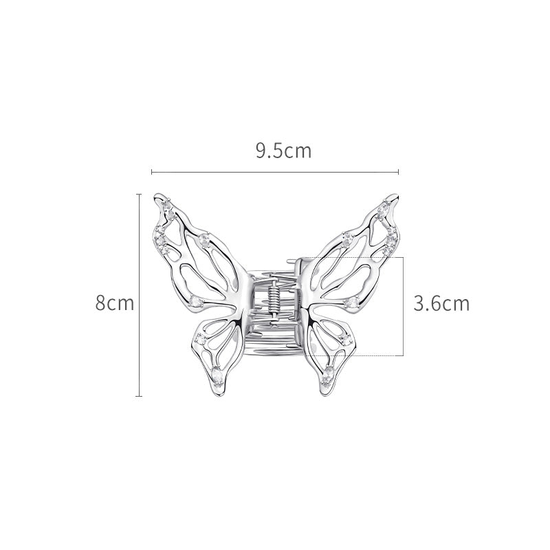 Gloria Metal Butterfly Small Hair Claw - EVITA PERONI OFFICIAL