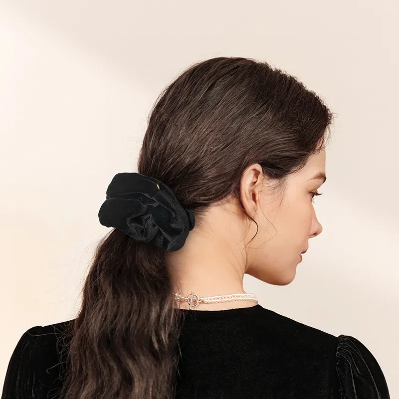 Velvet Whispers Large Scrunchi - EVITA PERONI OFFICIAL