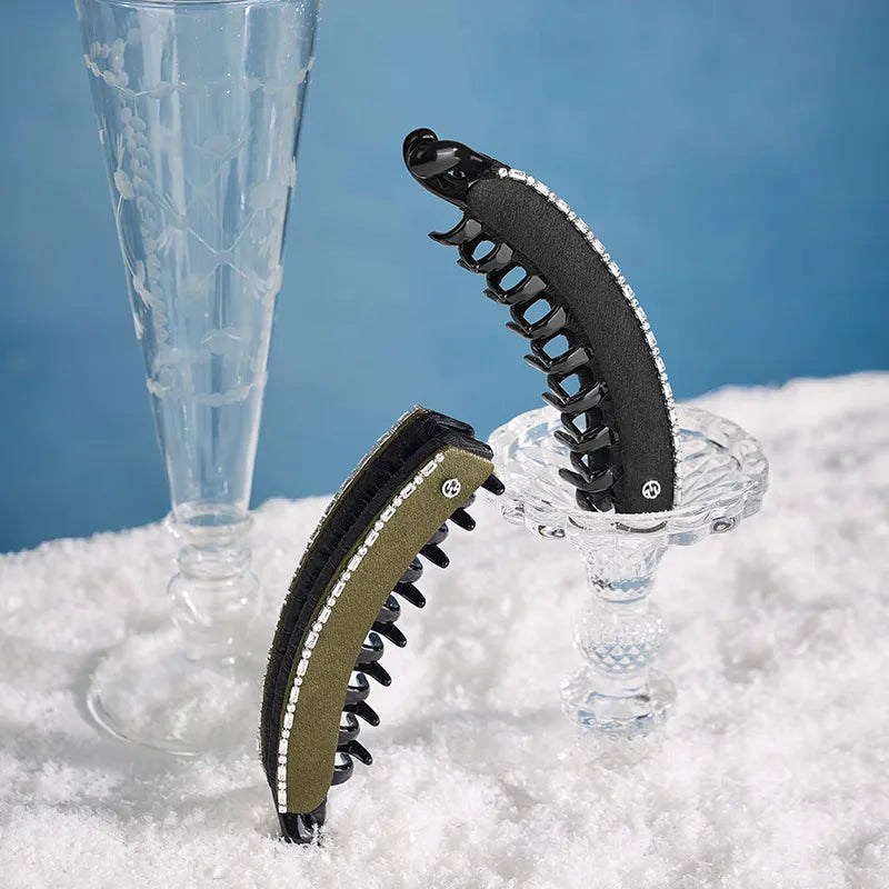 Eileen Diamond Chain Banana Clip - EVITA PERONI OFFICIAL