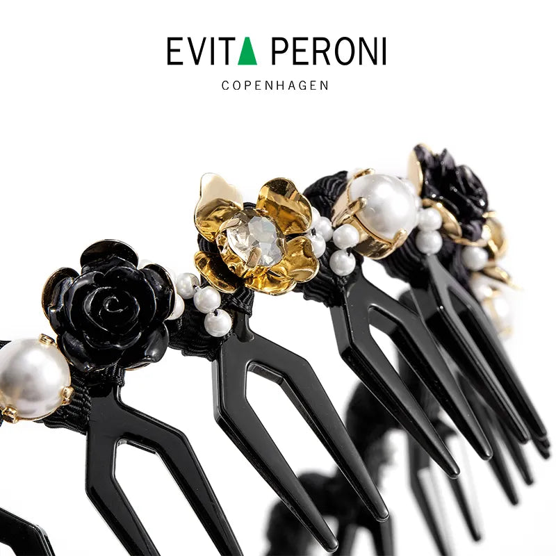 Candice Tiara Crown Headband - EVITA PERONI OFFICIAL