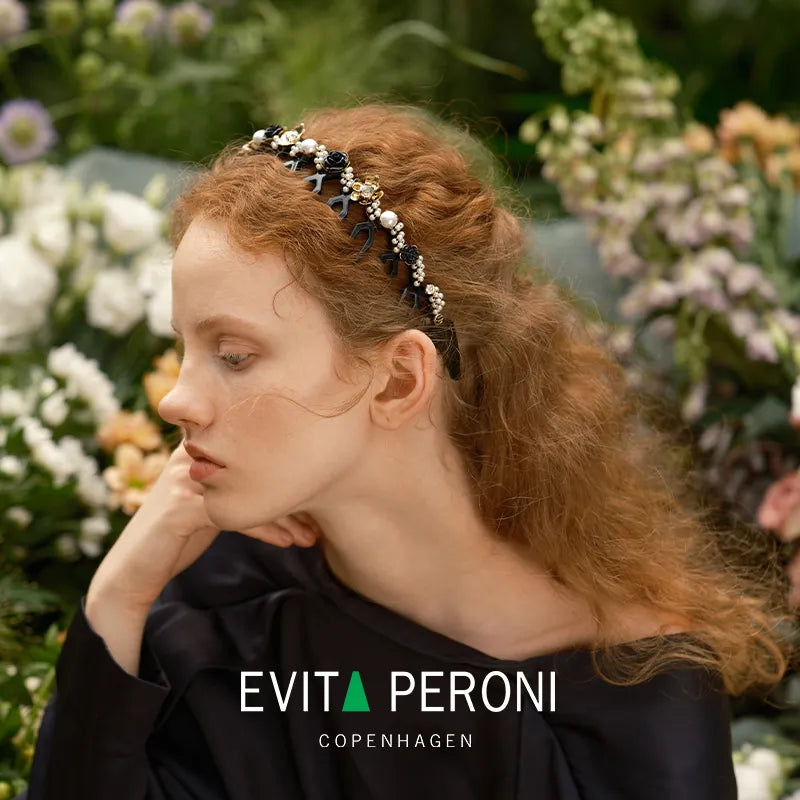 Candice Tiara Crown Headband - EVITA PERONI OFFICIAL