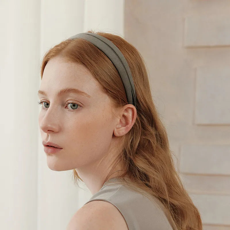 Juniper Foldable Wide Headband - EVITA PERONI OFFICIAL