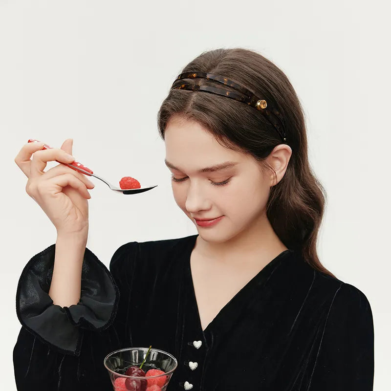 Sugar Cubes Abigail Headband - EVITA PERONI OFFICIAL