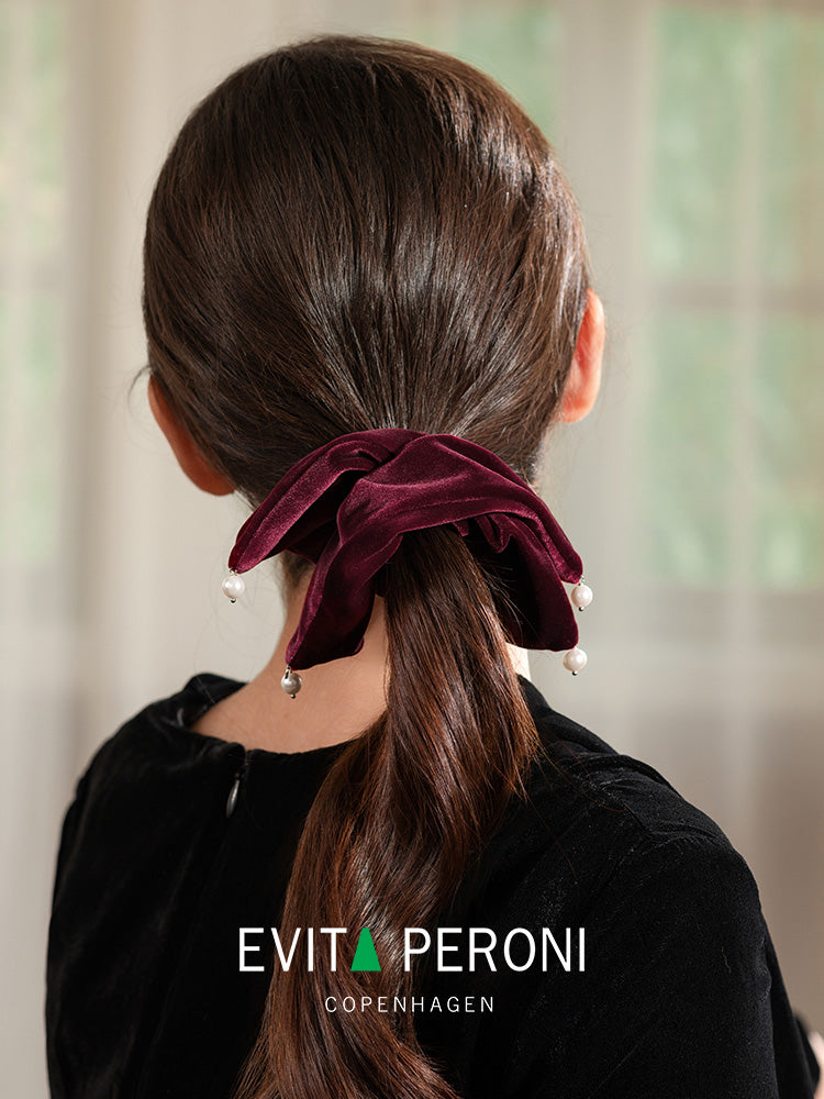 Cody Large Velvet Scrunchies - EVITA PERONI OFFICIAL