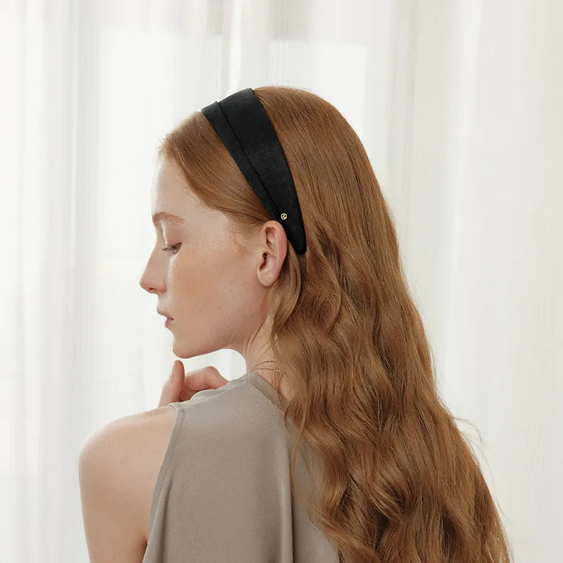 Juniper Foldable Wide Headband - EVITA PERONI OFFICIAL