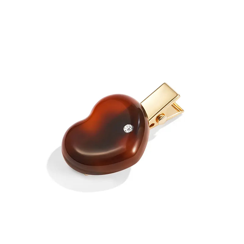 Chocolate Fantasia Juniper Pelican Jaw Clip - EVITA PERONI OFFICIAL