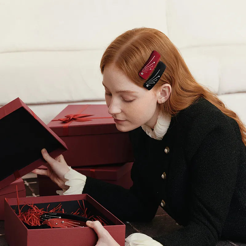 Claire Velvet Snap Clip - EVITA PERONI OFFICIAL