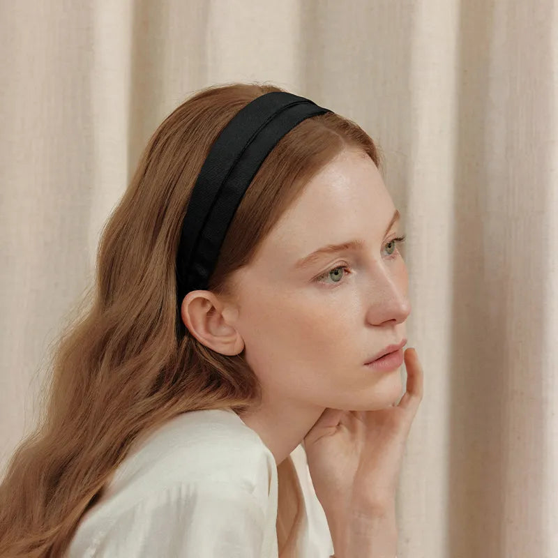 Juniper Foldable Wide Headband - EVITA PERONI OFFICIAL