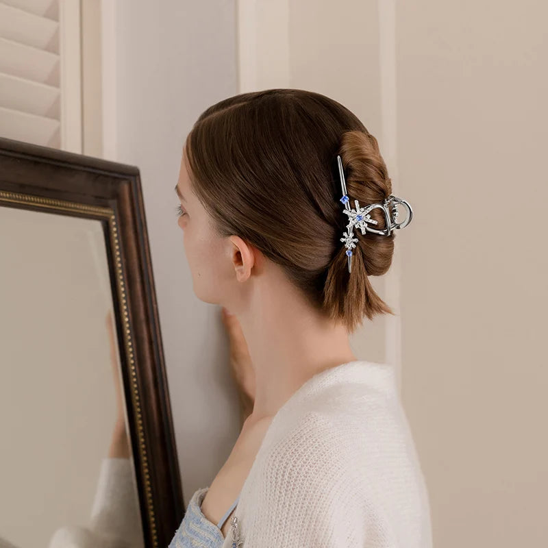 Crystal Large Hair Claw - EVITA PERONI OFFICIAL