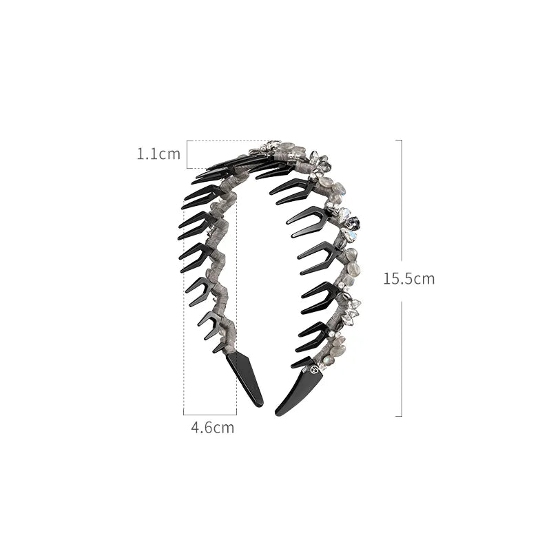 Seraphina Moonstone Tiara Headband - EVITA PERONI OFFICIAL