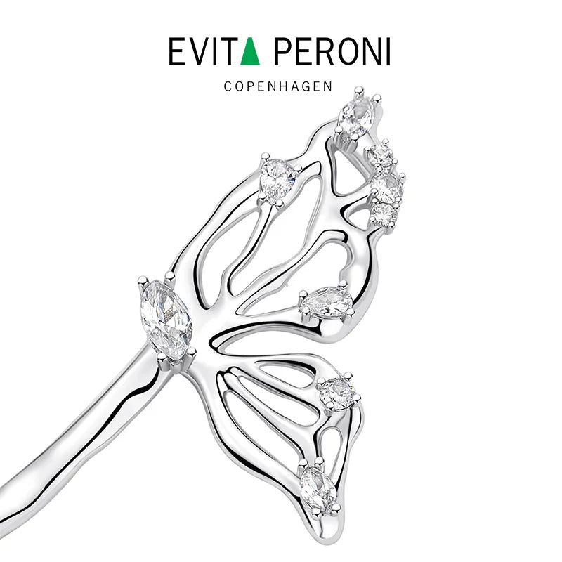 Gloria Metal Butterfly Hair Pin Stick - EVITA PERONI OFFICIAL